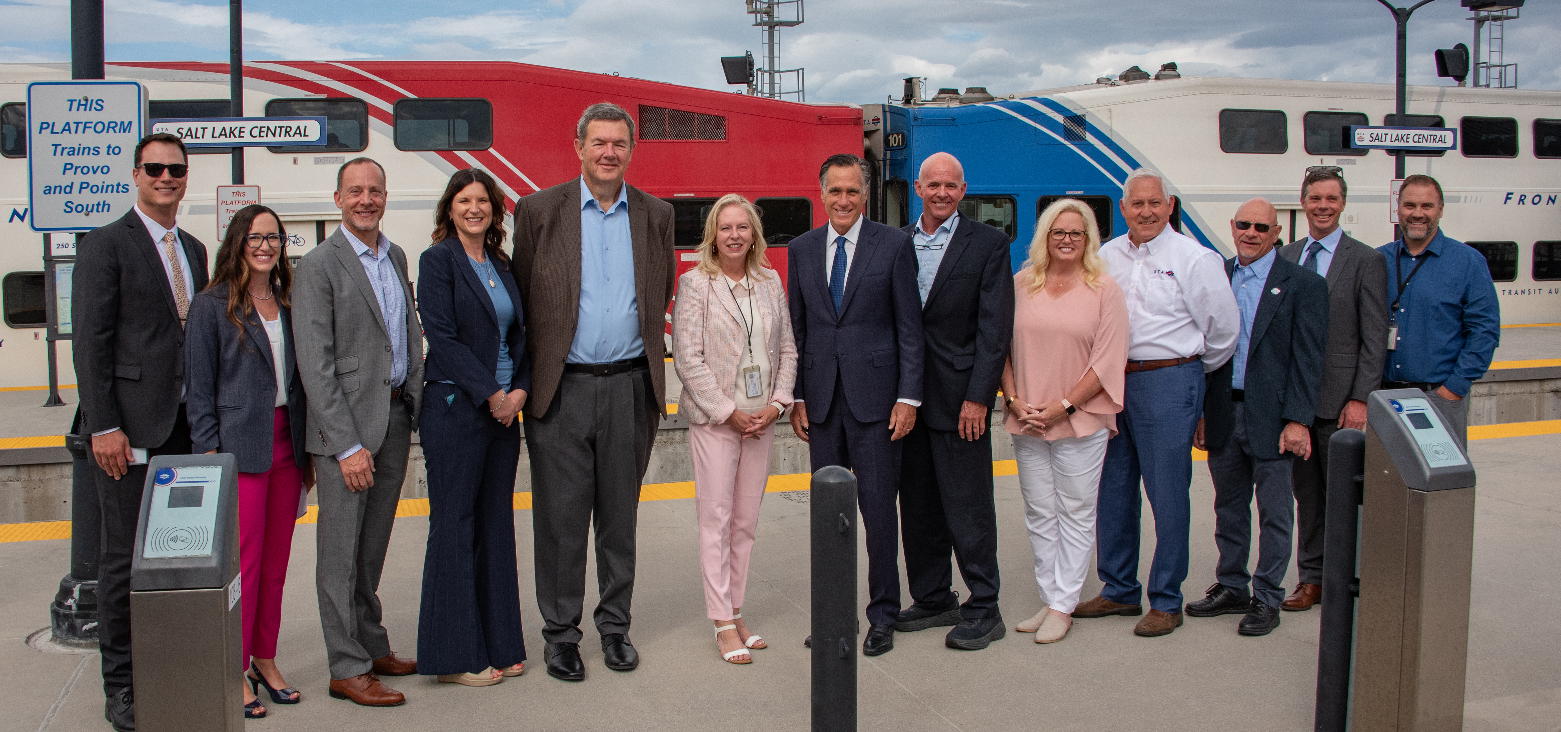 Senator Romney and UTA Team
