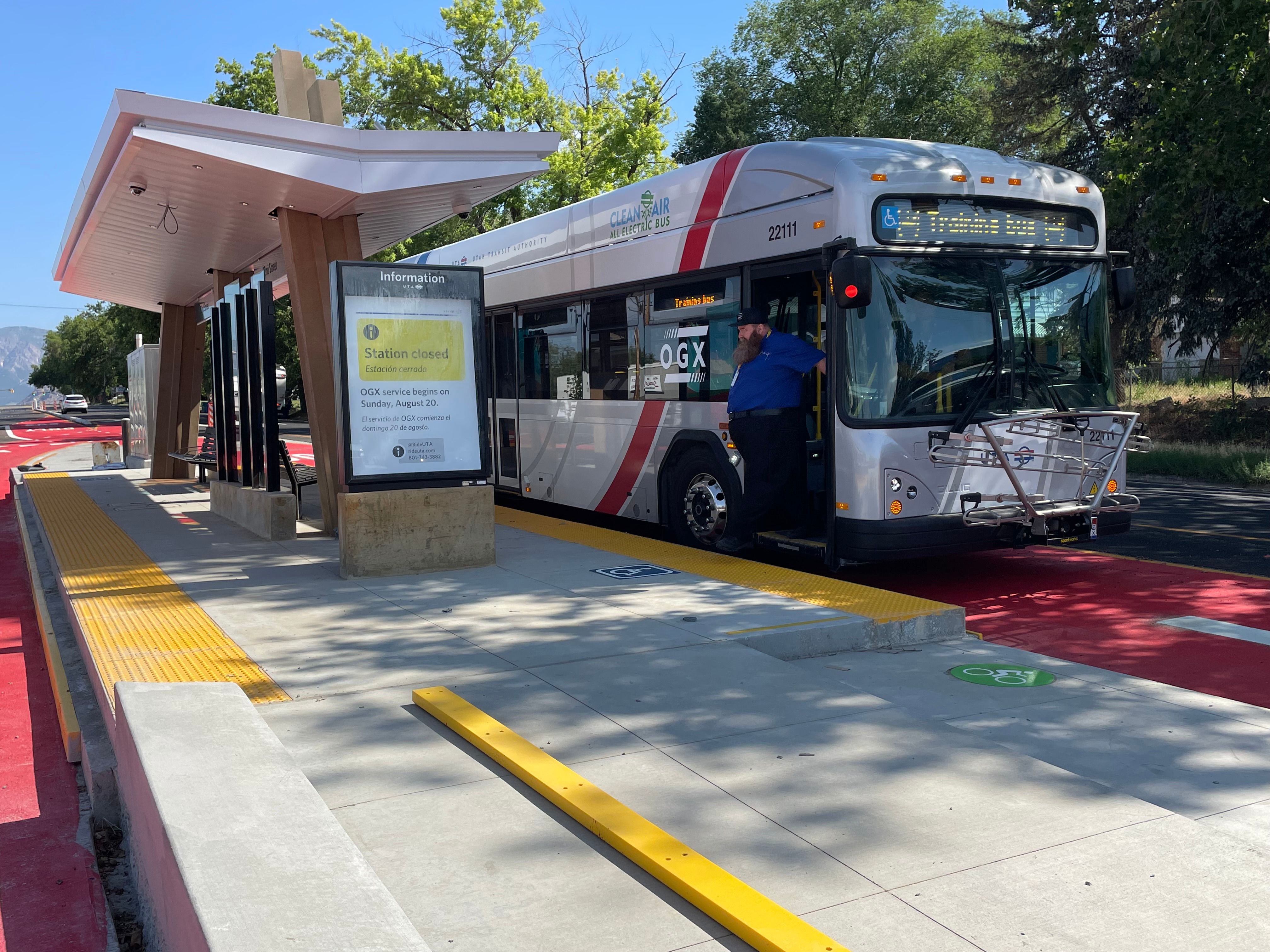 OGX Vehicle at Station